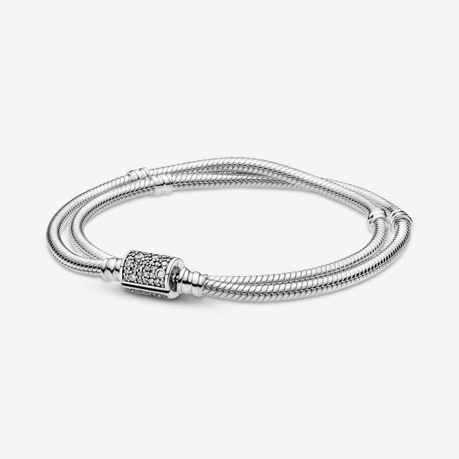 Pandora silver deals chain bracelet