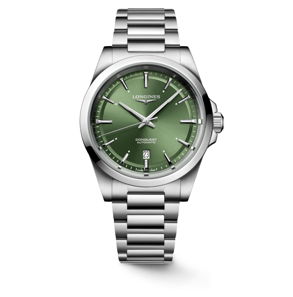 Longines 41mm Conquest Automatic Watch-L3.830.4.02.6