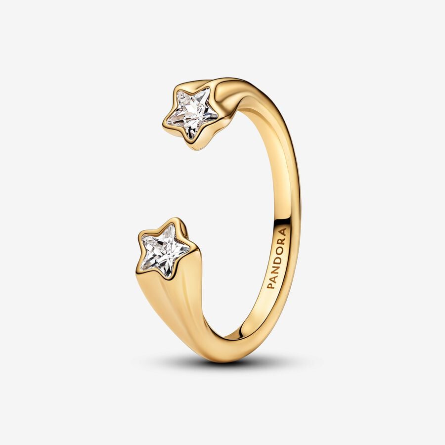 Pandora Shooting Stars Open Ring 163582C01