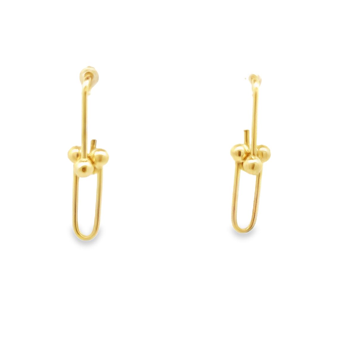 10 Karat Yellow Gold Drop Earrings