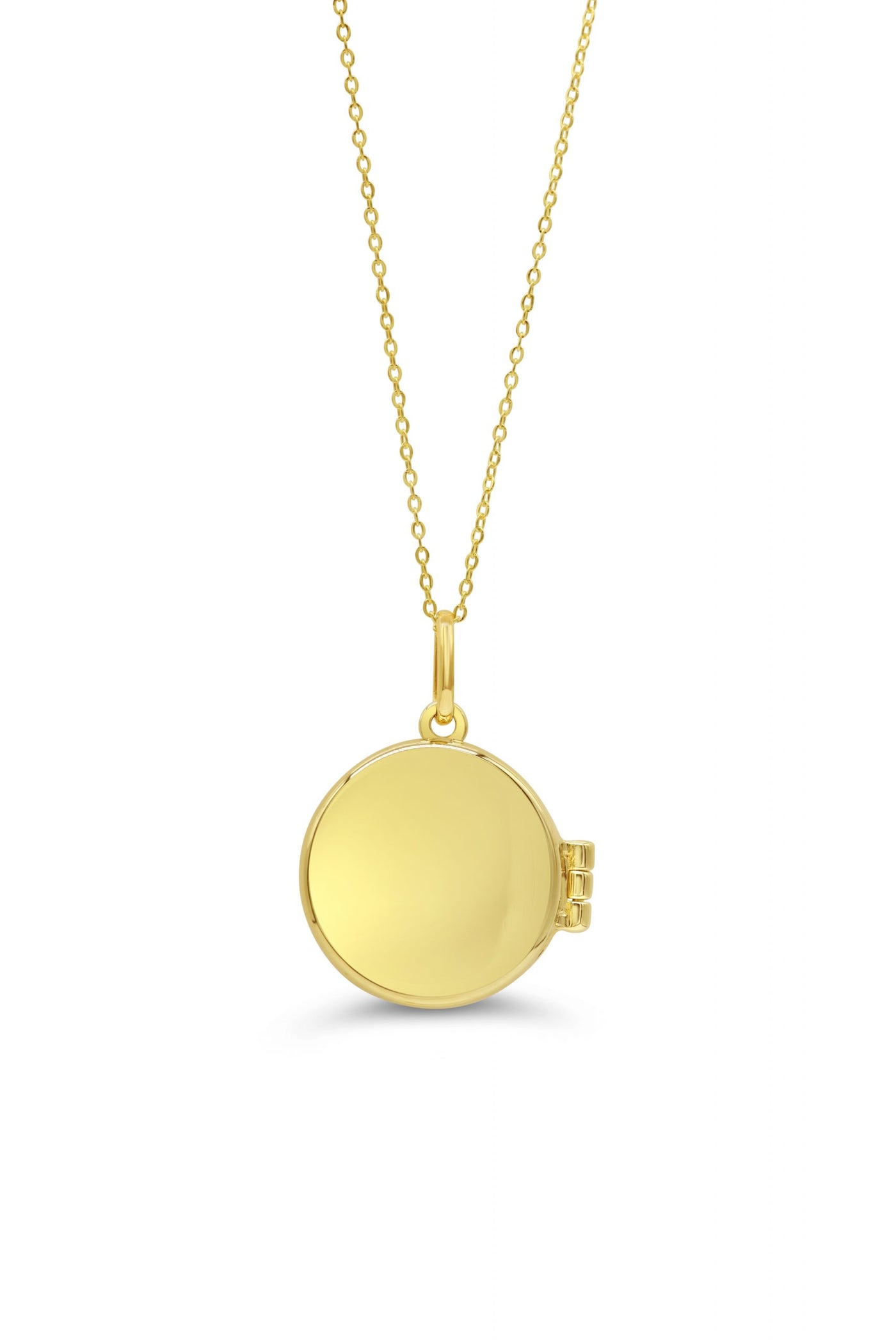 10 Karat Yellow Gold Round Locket