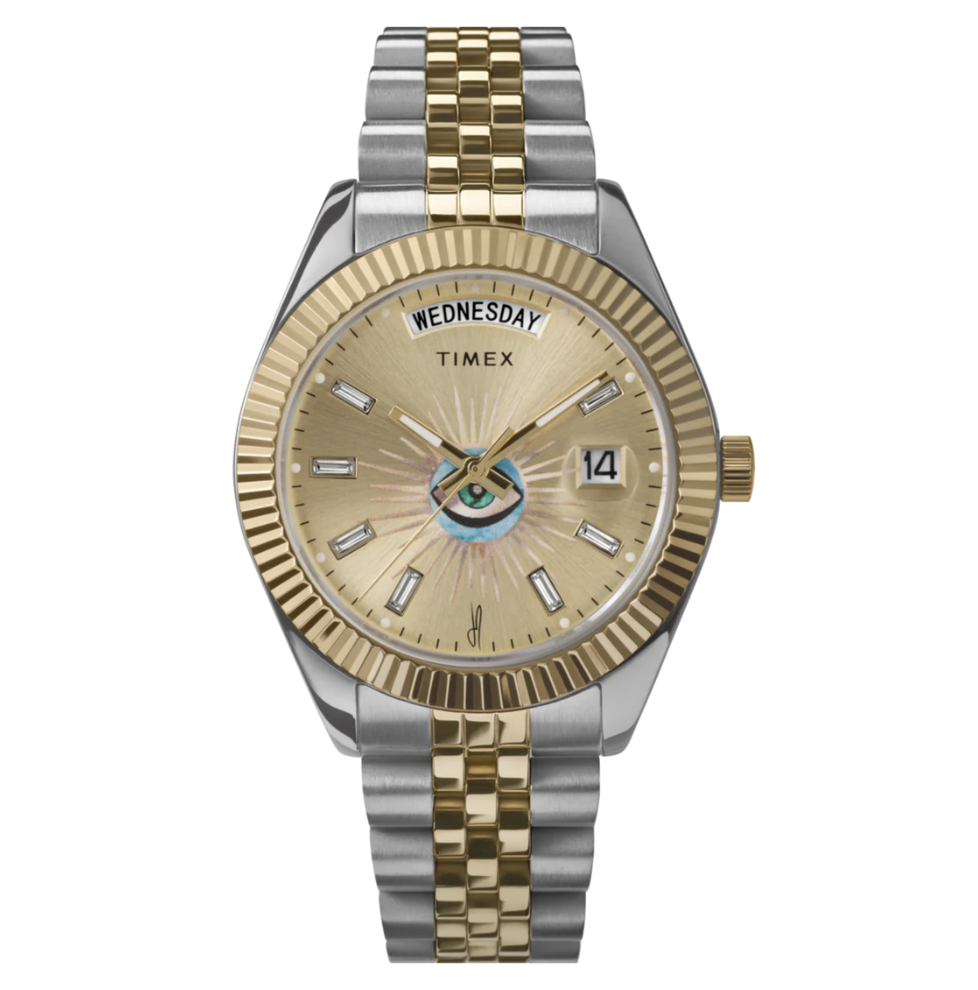 Timex x Jacquie Aiche Stainless Steel Eye Watch - TW2Y01700