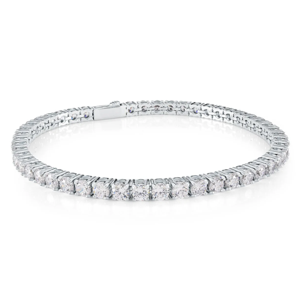 Stainless Steel Tennis Bracelet 3MM - SMB662