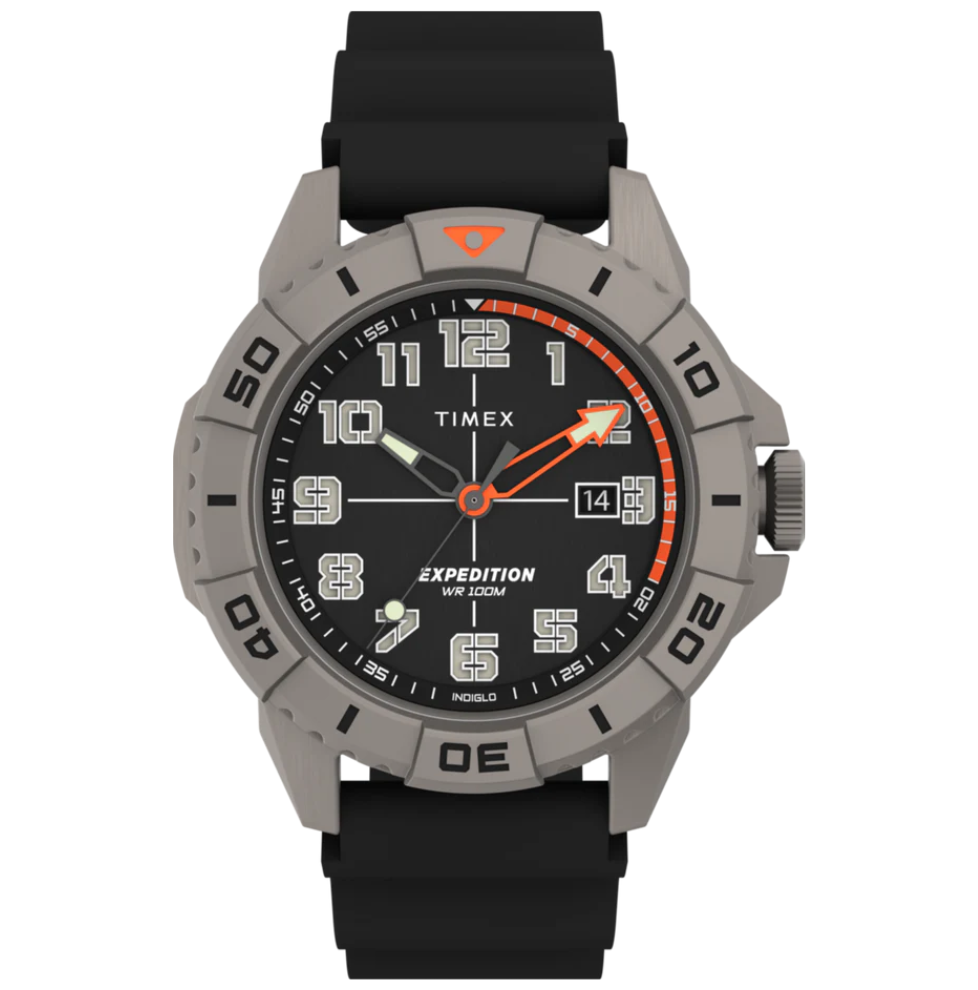 Timex Expedition Ridge 42mm Silicone Strap Watch-TW2V40600