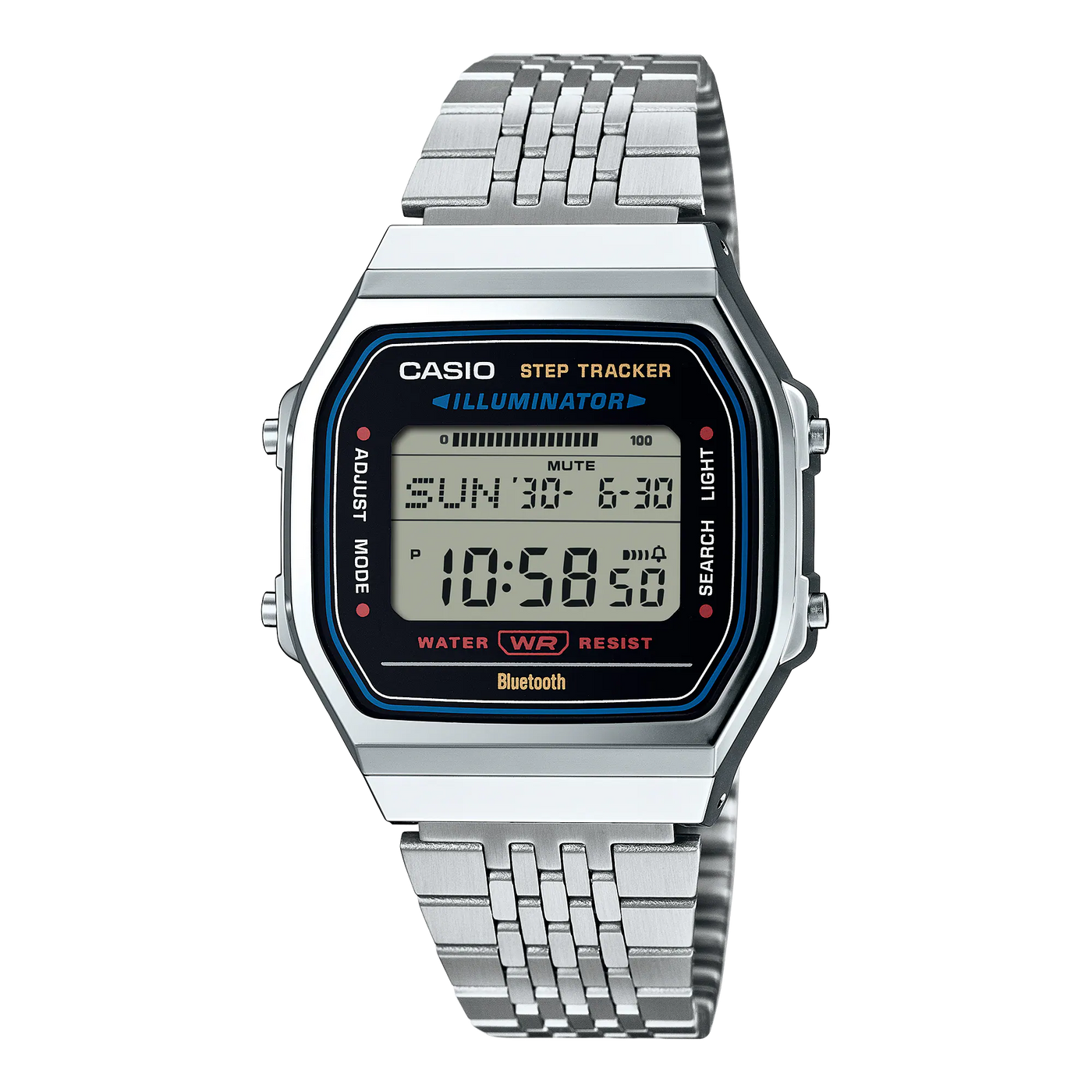 Casio Vintage Stainless Steel Watch - ABL100WE-1AV