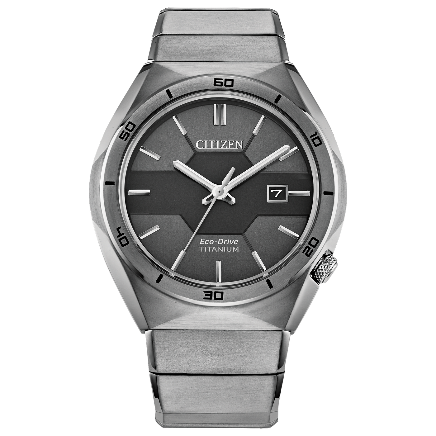 Citizen Eco Drive 41mm Super Titanium Armor Watch - AW1660-51H