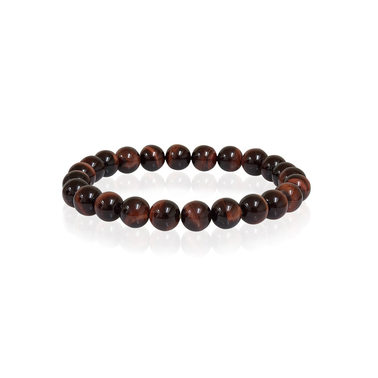 Red Tiger Eye Bracelet 8MM - BB-21-M