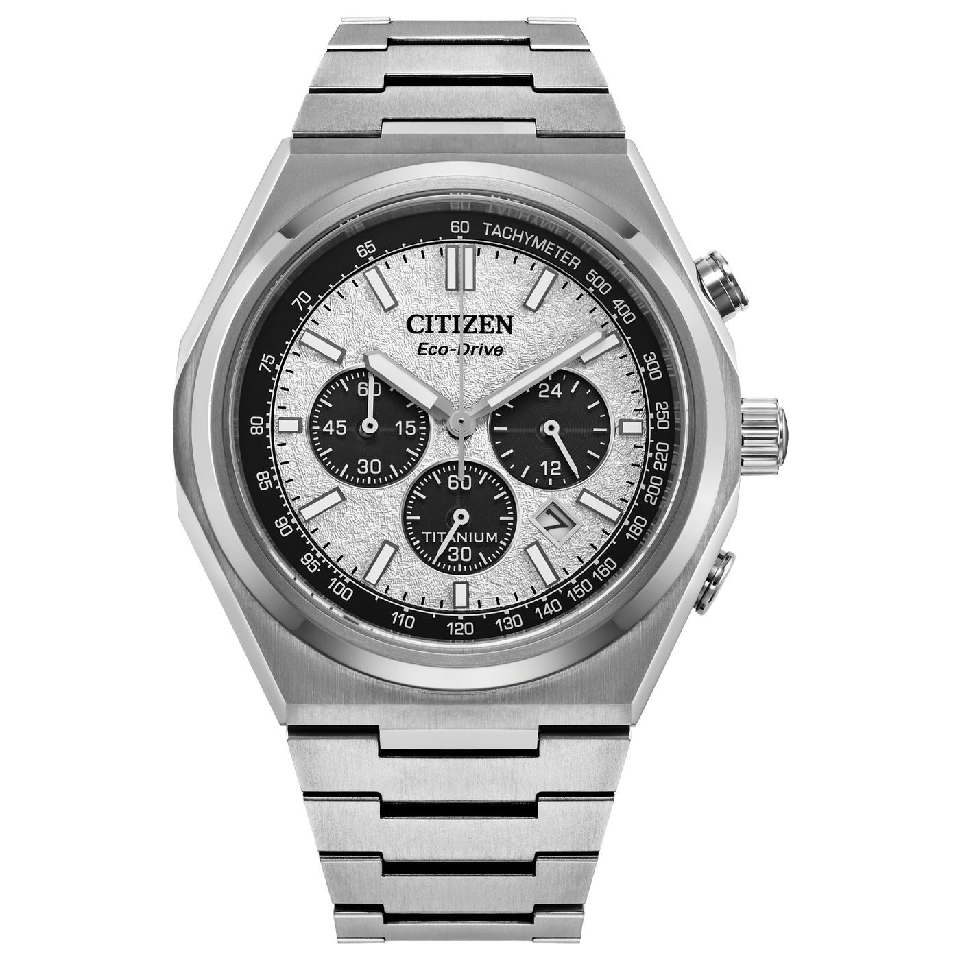 Citizen Zenshin Chrono Stainless Steel Watch - CA4610-85A