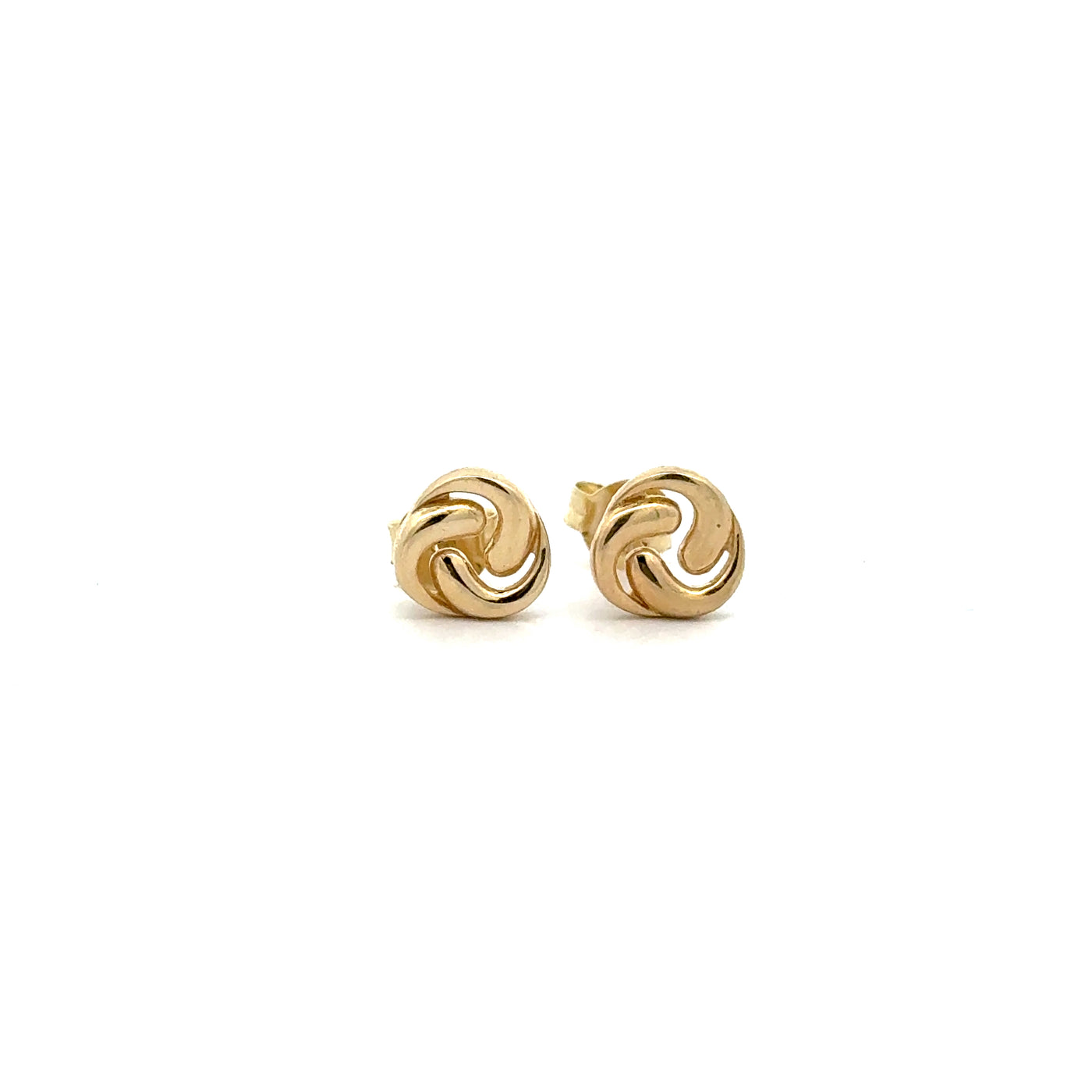 10 Karat Gold Knot Studs