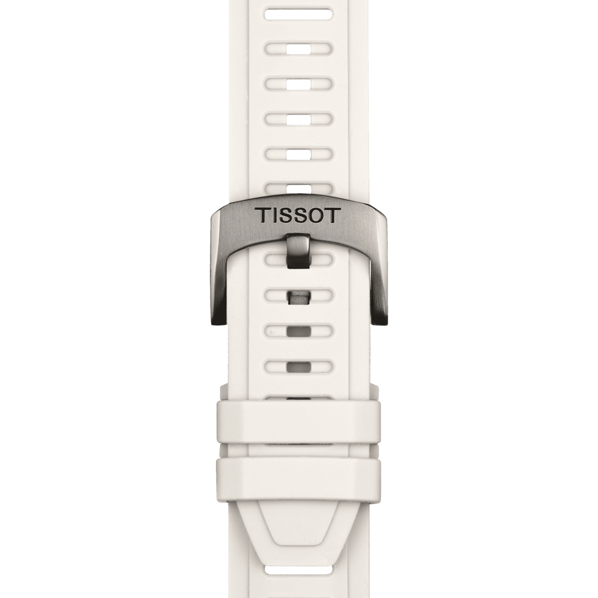 Tissot White Silicone Strap 21mm-T852.049.245