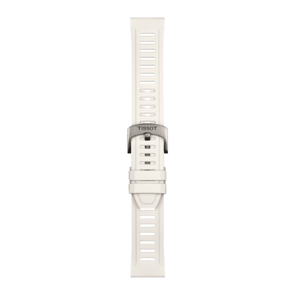 Tissot White Silicone Strap 21mm-T852.049.245