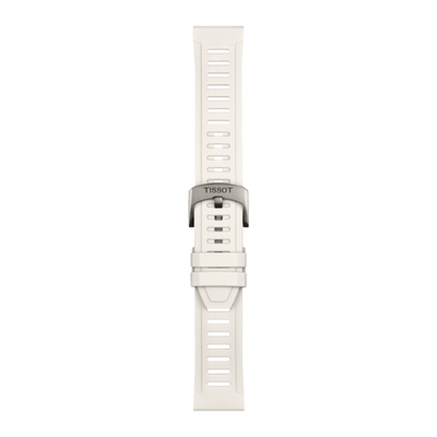 Tissot White Silicone Strap 21mm-T852.049.245