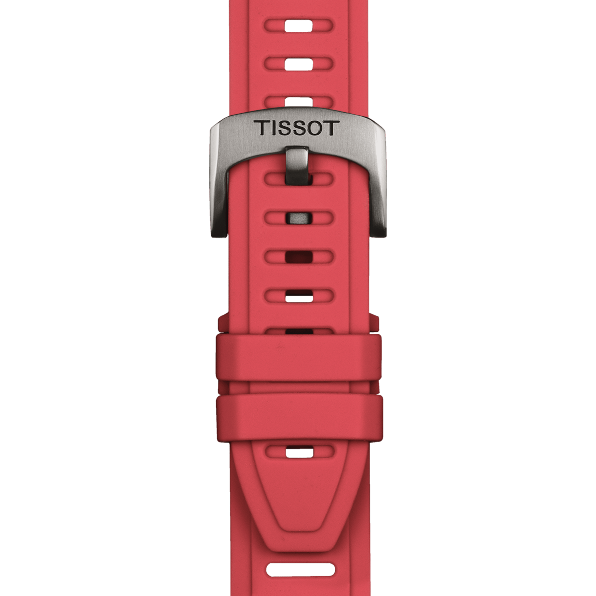 Tissot Red Silicone Strap 21mm xs -T852.049.247