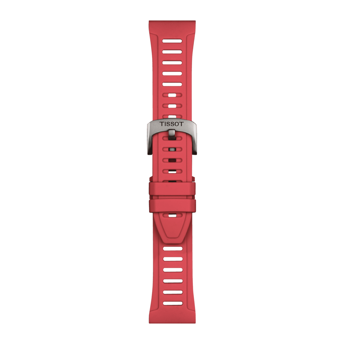 Tissot Red Silicone Strap 21mm xs -T852.049.247