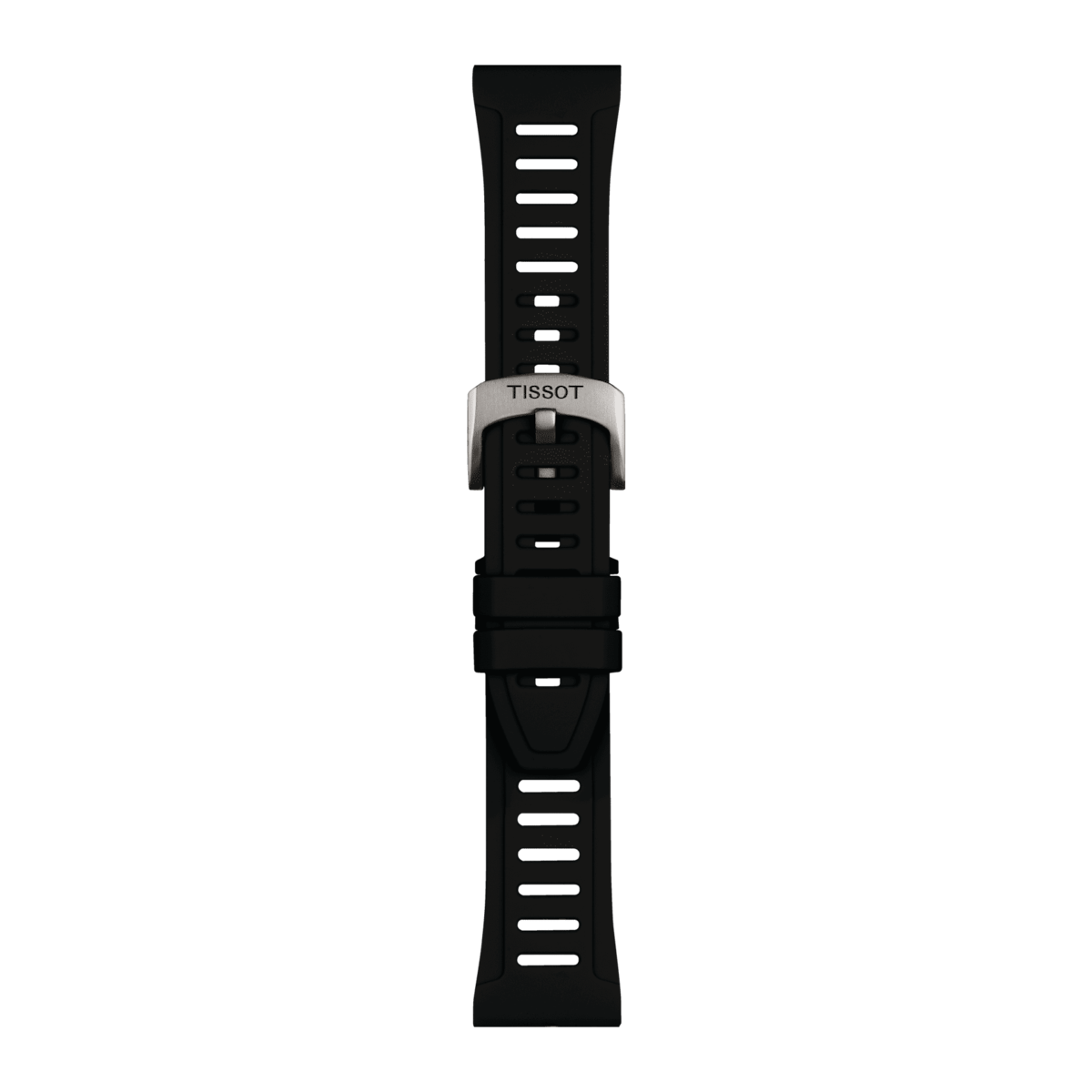 Tissot Black Silicone Strap 21mm xs - T852049247