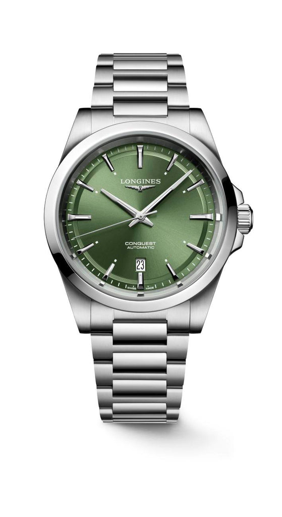 Longines 41mm Conquest Automatic Watch-L3.830.4.02.6