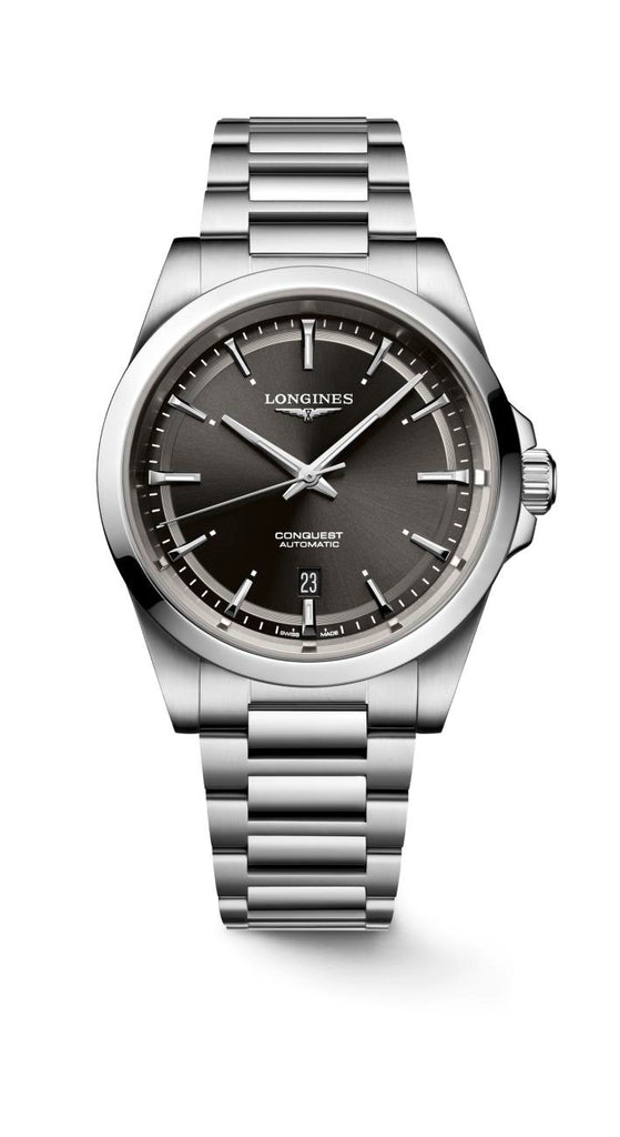 Longines 41mm Conquest Automatic Watch-L3.430.4.52.6