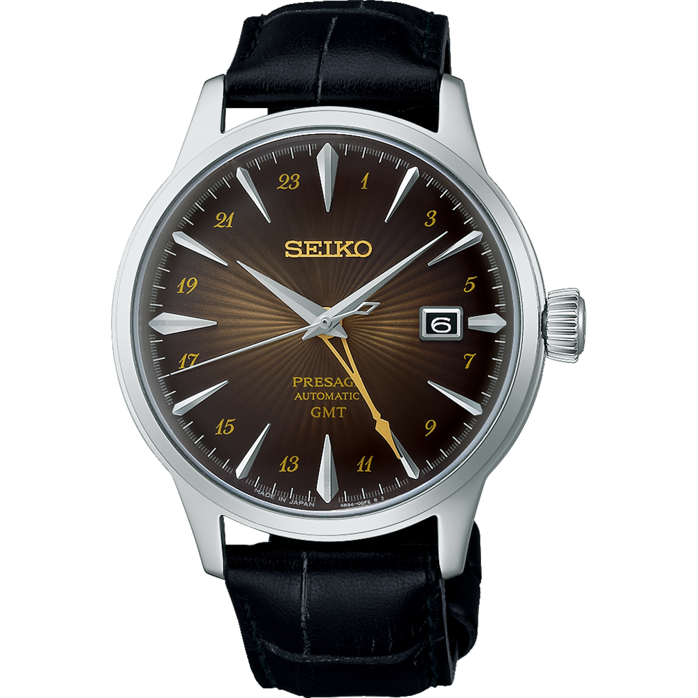 Seiko Presage Cocktail Time GMT Automatic Watch-SSK039J1