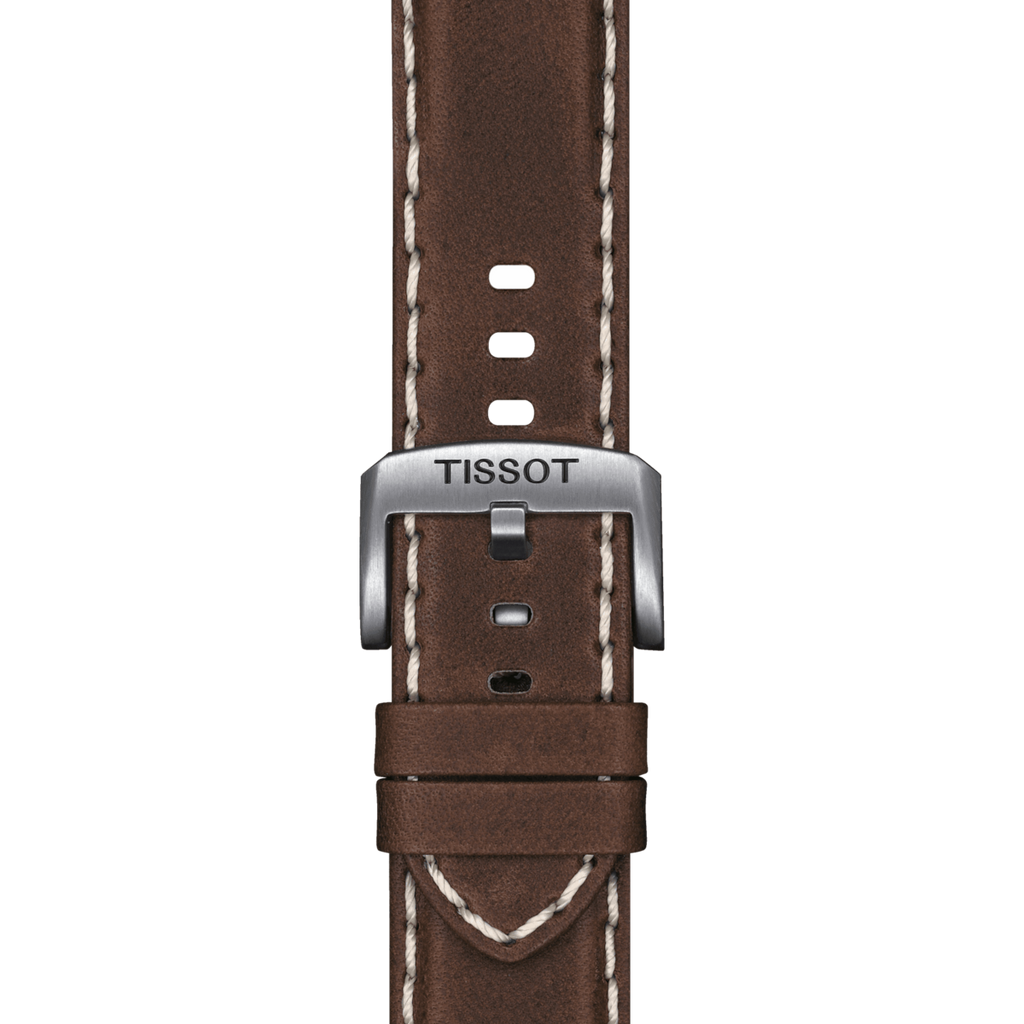Tissot Brown Leather 22mm Watch Strap-T852.044.980