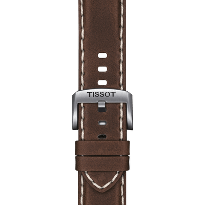 Tissot Brown Leather 22mm Watch Strap-T852.044.980