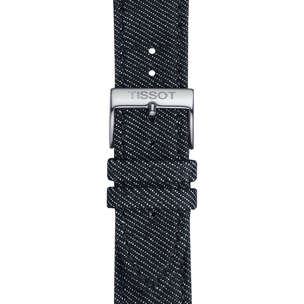 Tissot Denim Blue Textile 22mm Strap-T852.046.779