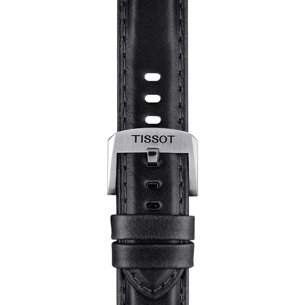 Tissot Black Leather Watch Strap 20mm-T852.046.834