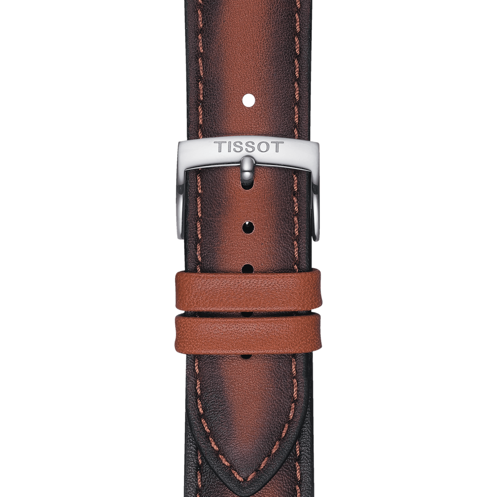 Tissot Brown Leather 20mm Watch Strap-T852.046.842
