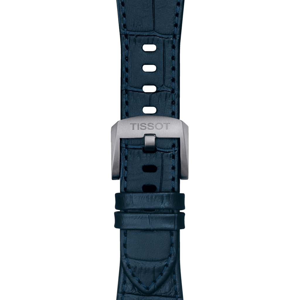 Tissot Official Dark Blue PRX 40MM Leather Strap-T852.047.701