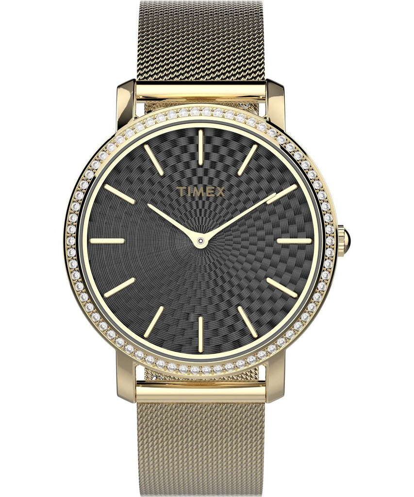 Timex Transcend 34mm Stainless Steel Bracelet Watch