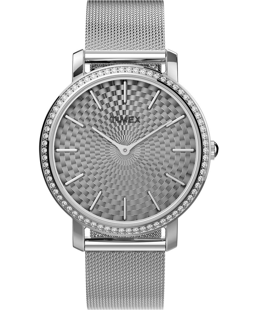 Timex Transcend 34mm Stainless Steel Bracelet Watch - TW2V52400