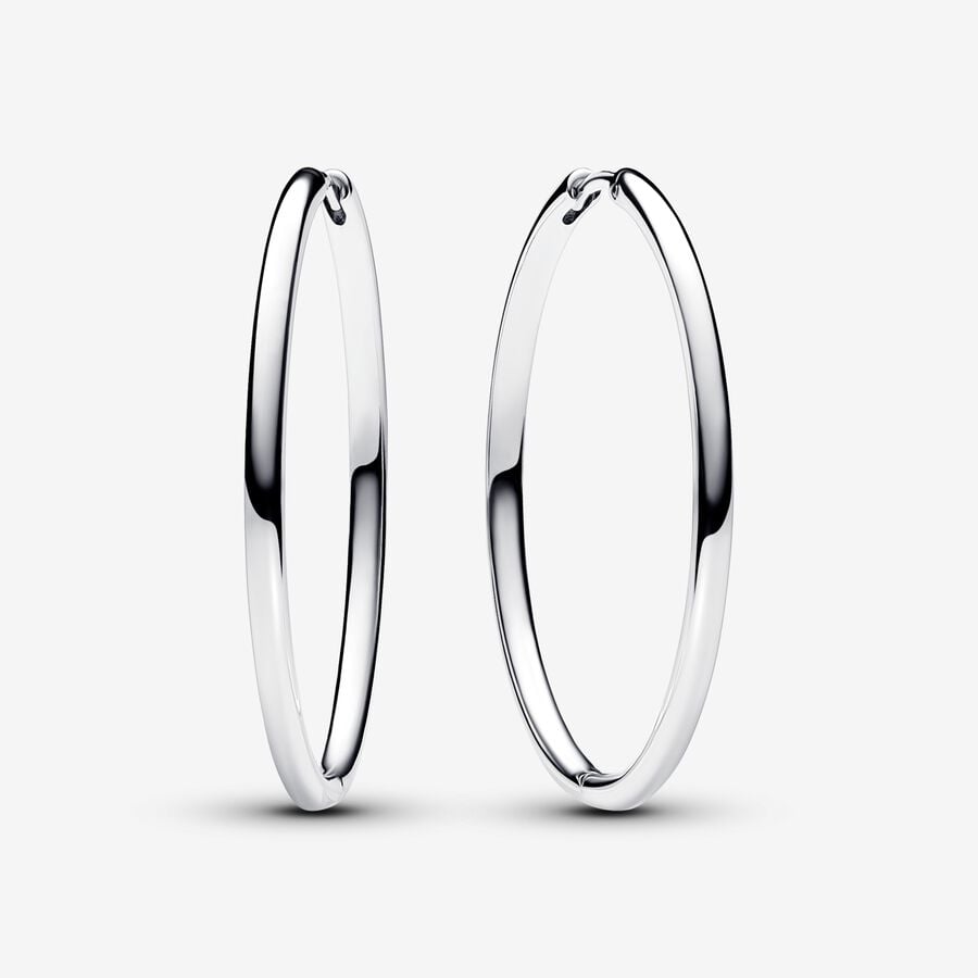 Pandora Moments 40 mm Charm Hoop Earrings-293336C00