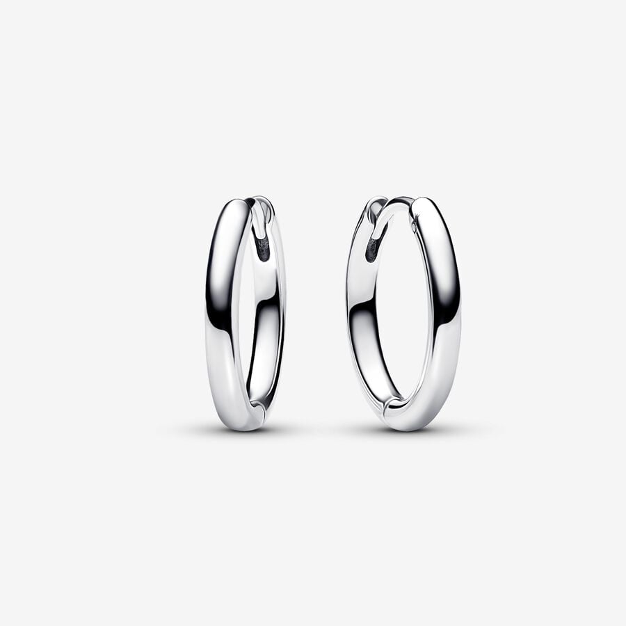 Pandora Moments 18 mm Charm Hoop Earrings-293355C00