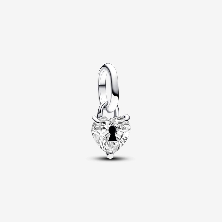 Pandora ME Keyhole Heart Mini Dangle Charm - 793086C01