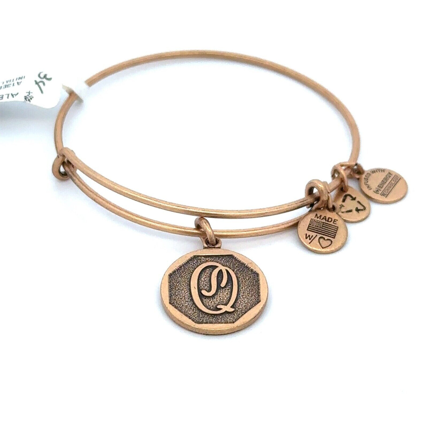 Alex and Ani Initial Q Bracelet - A13EB14QG