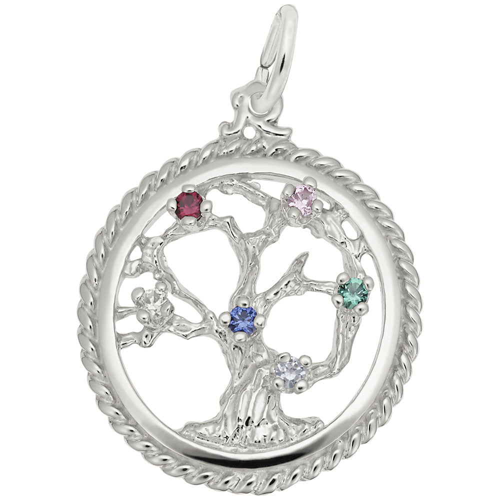 Sterling Silver Tree of Life Charm