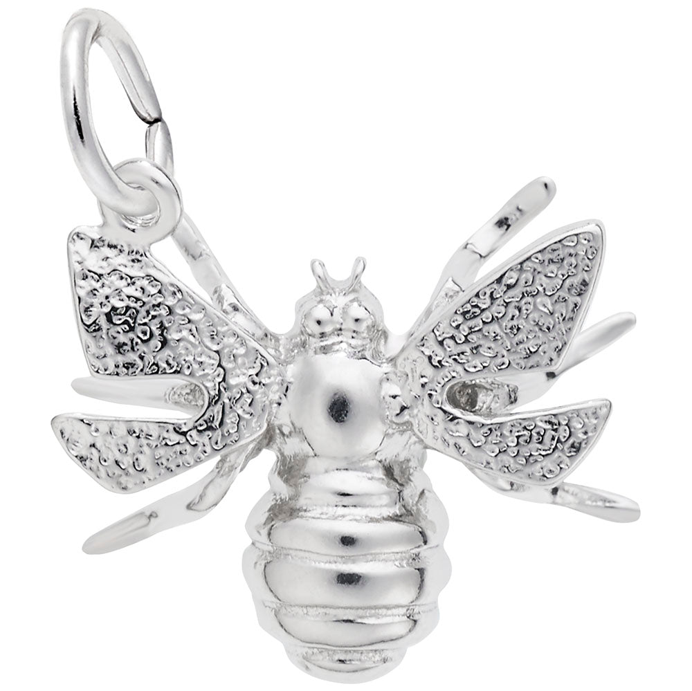 Sterling Silver Bumble Bee Charm