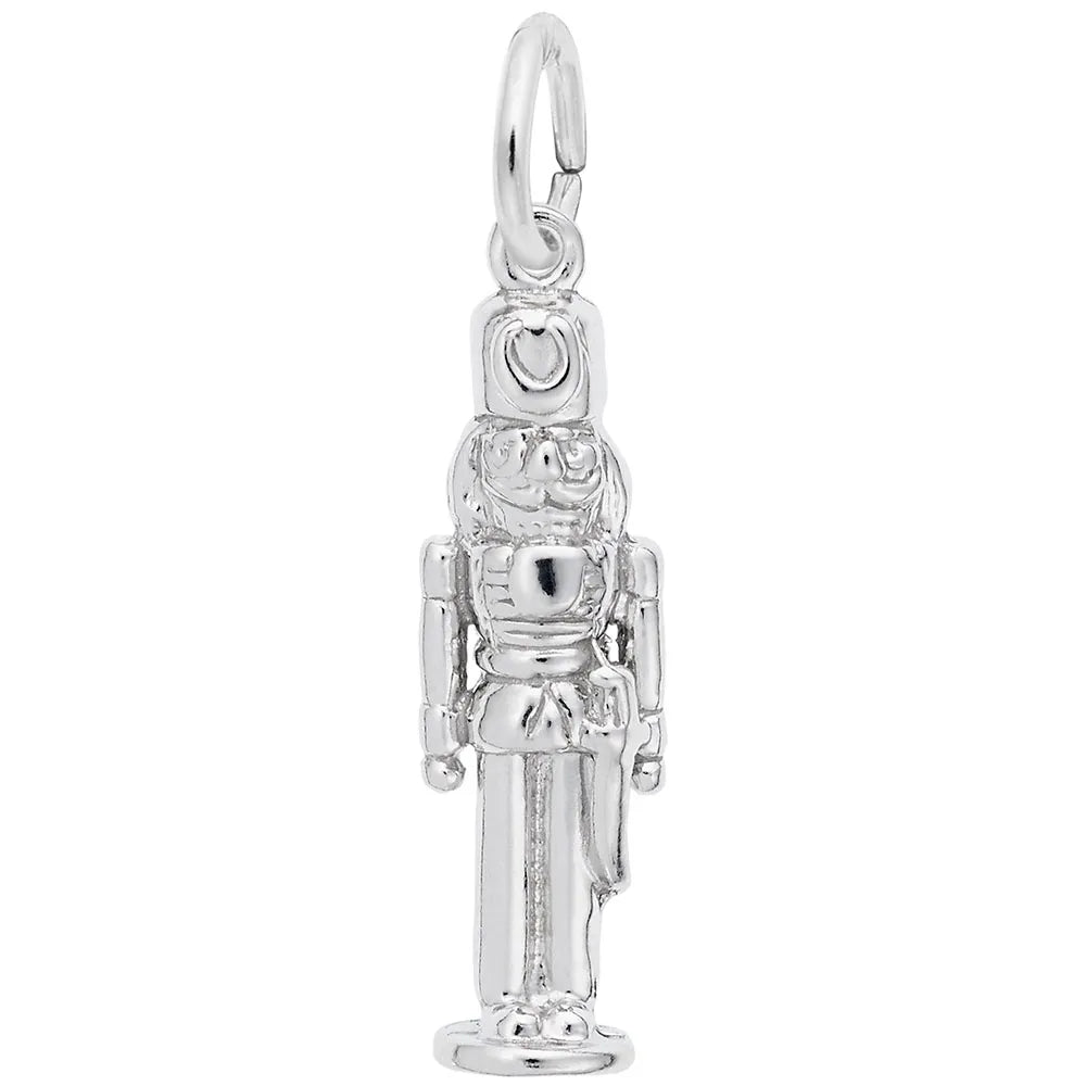 Sterling Silver Nutcracker Charm