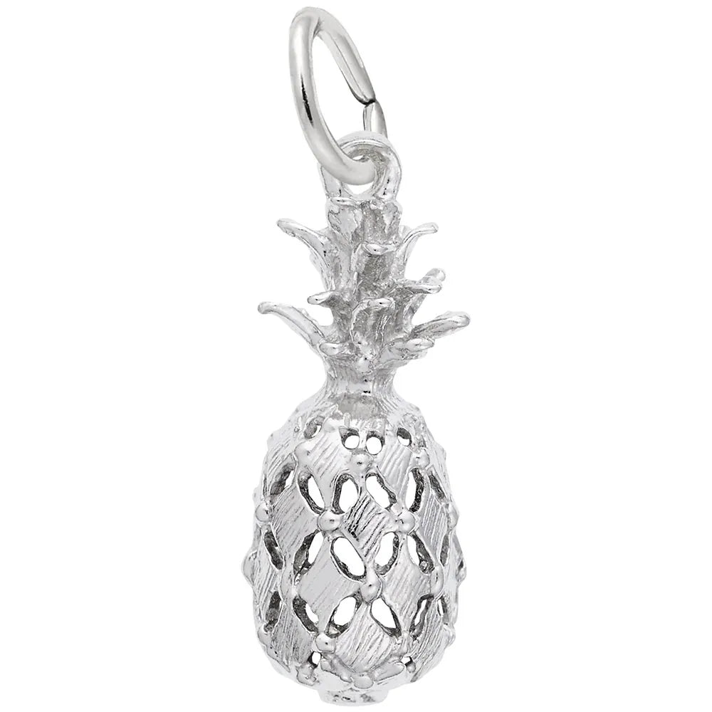 Sterling Silver Pineapple Charm