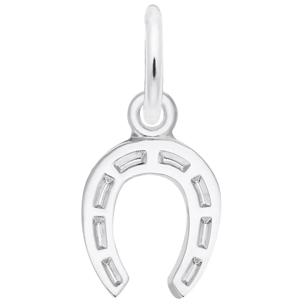 Sterling Silver Lucky Horseshoe Charm