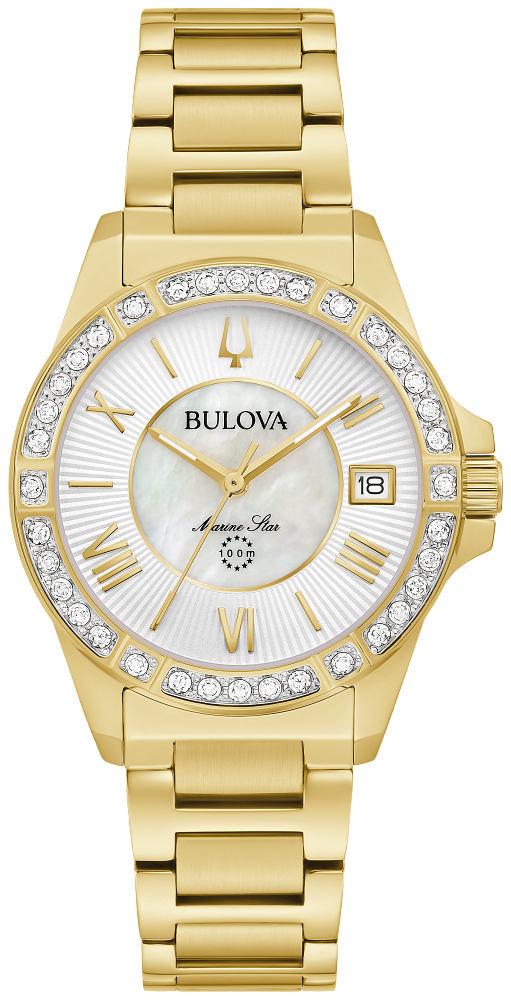 Bulova Marine 32mm Star Quartz Watch-98R294