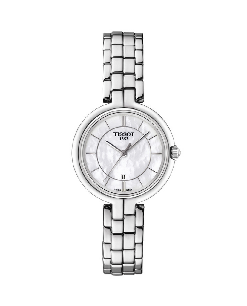 Tissot Flamingo Quartz Mother of Pearl Watch