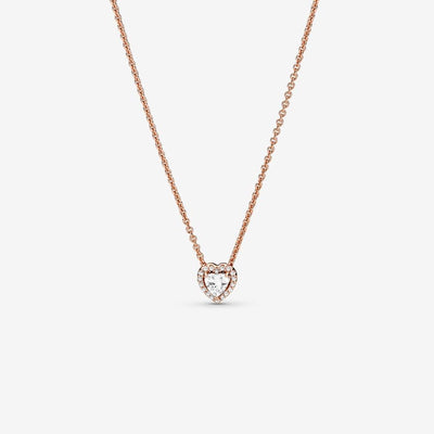 Pandora Sparkling Heart Collier Necklace -  388425C01-45